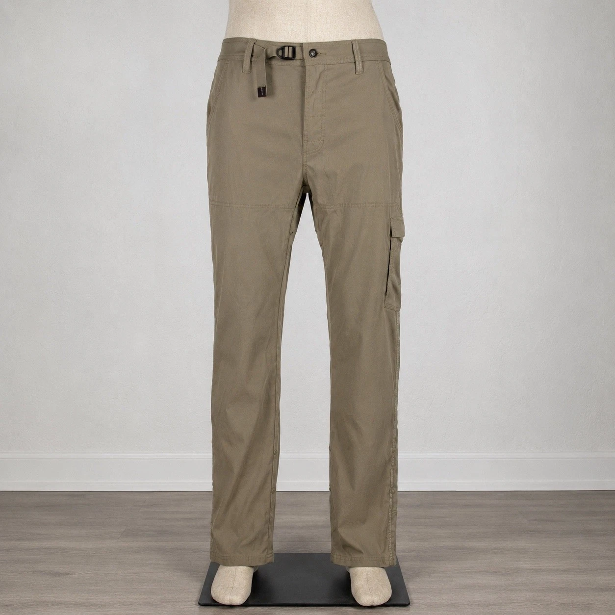 Prana Zion Mens Tan Cargo Hiking Pants Size 35 Stretch Outdoor Climbing Utility