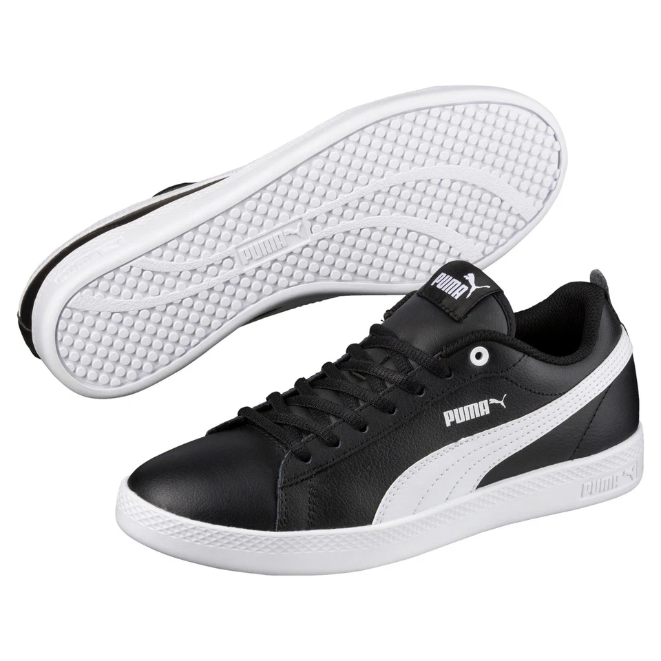 Puma Smash Wns V2 L Femmes Baskets Chaussures Sport 365208 02 Noir - Photo 1/4