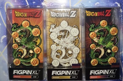 FiGPiN Lot - Dragon Ball Z - 8 Figpins - 5 Mini figpins & 3 XL Shenron figpins