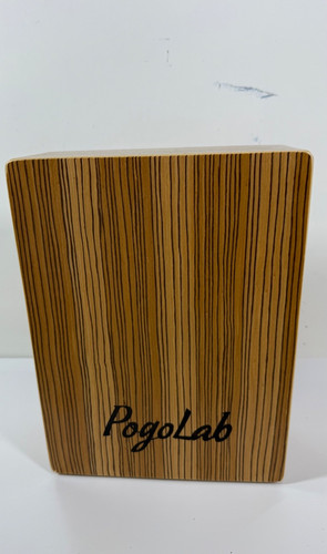 PogoLab Travel Cajon Drum Portable Tone Thick Wooden Cajon Hand Percussion