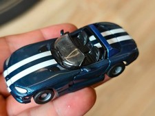 Tyco 440 Magnum Dodge Viper BLUE/WHITE HO Slot Car