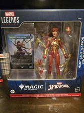 Spider-Man Marvel Legends Magic The Gathering 6  Mary Jane Watson  Iron Spider