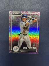 Topps 2026 Series 1 Alex Freeland #74 Dodgers Flowers Parallel Rookie /50