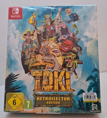 Toki Retrollector Edition - Nintendo Switch - NEUWERTIG (OVP)