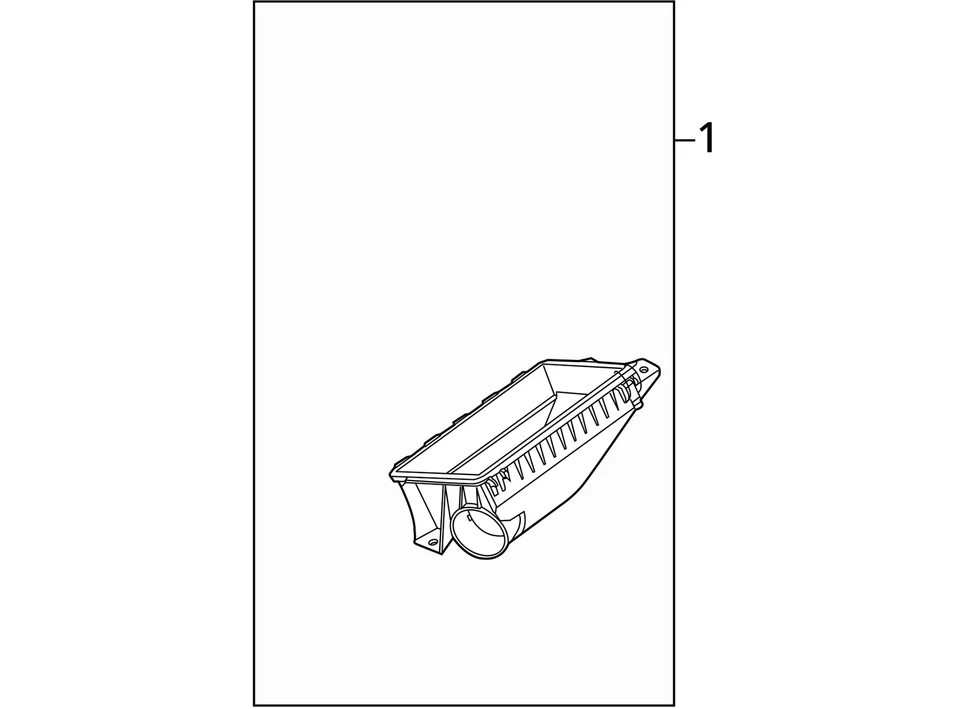 Tubo de manguera conducto de admisión filtro de aire Ford Crown Victoria 2004-2010 C5DQJ Foto 3 de 3