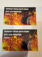 Collector Edition Darth Vader Lava Purchase Line Cards (2)