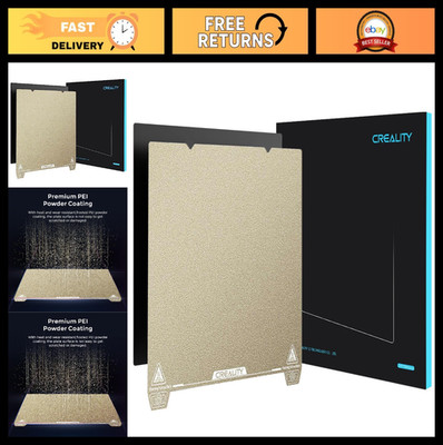 Creality Official Ender 3 S1 Pro Original Build Plate, 235x235mm Texture