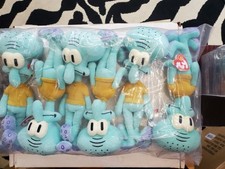 Ty SpongeBob SquarePants Beanbag Plush Lot - SpongeBob, Patrick Star, Squidward