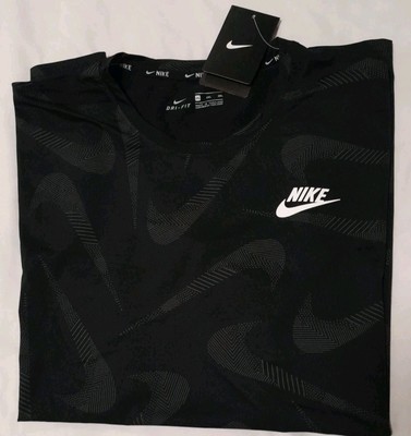 Nike Dri-FIT Technology - Gym Fitness Training Activewear - Rollkragen -