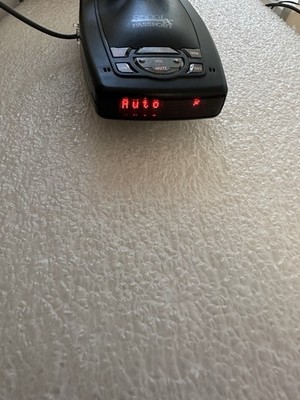 Escort Passport 9500ix Radar Detector Red w Suction Mount.