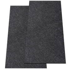 2PACK Multi-Purpose Garage Floor Mats, 59x30 Inch, Absorbent Oil Pads,