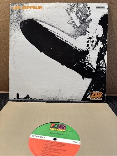 Led Zeppelin - Debut  Atlantic LP SD 19126 1977 Reissue / Presswell AtGp / EX