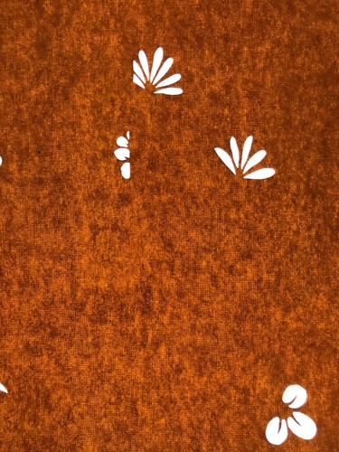 Antique Japanese Katagami Paper Kimono Stencil Katazome Leaf Flower Design C970 - Picture 4 of 6