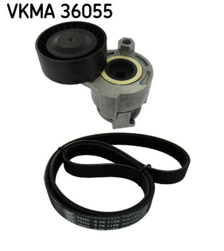 VRIBBED BELT SET VKMA 36055 FOR RENAULT CLIO/SYMBOL MEGANE/II THALIA KANGOO 1.5L - Image 22