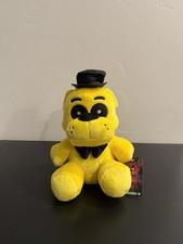 Five Nights at Freddy  s Golden Freddy Plush GameStop Exclusive FNAF w/ Tag