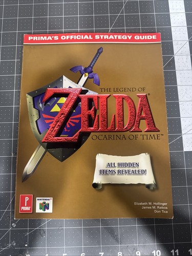 The Legend of Zelda Ocarina of Time Prima’s Official Strategy Guide Nintendo 64