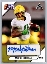 Mycah Pittman 2021 Leaf Pre Set Rookie Auto #PS-MP1
