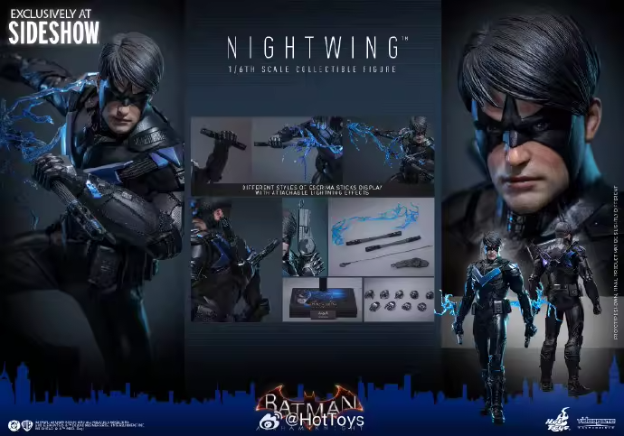 ホットトイズ 1/6 『バットマン：アーカム・ナイト』ナイトウィング VGM78 NEW Hot Toys VGM78 Batman Arkham Knight Nightwing 1/6 Action