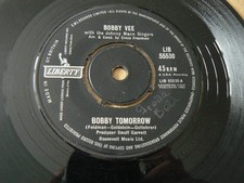 bobby vee        bobby tomorrow      v/good+