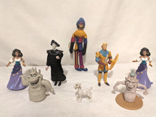 Disney Hunchback Of Notre Dame Lot of 8 Collectible Vintage 1990s Toy Figures