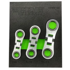  FPRW100 VIM Tools Nano Flex Ratcheting Wrench Set