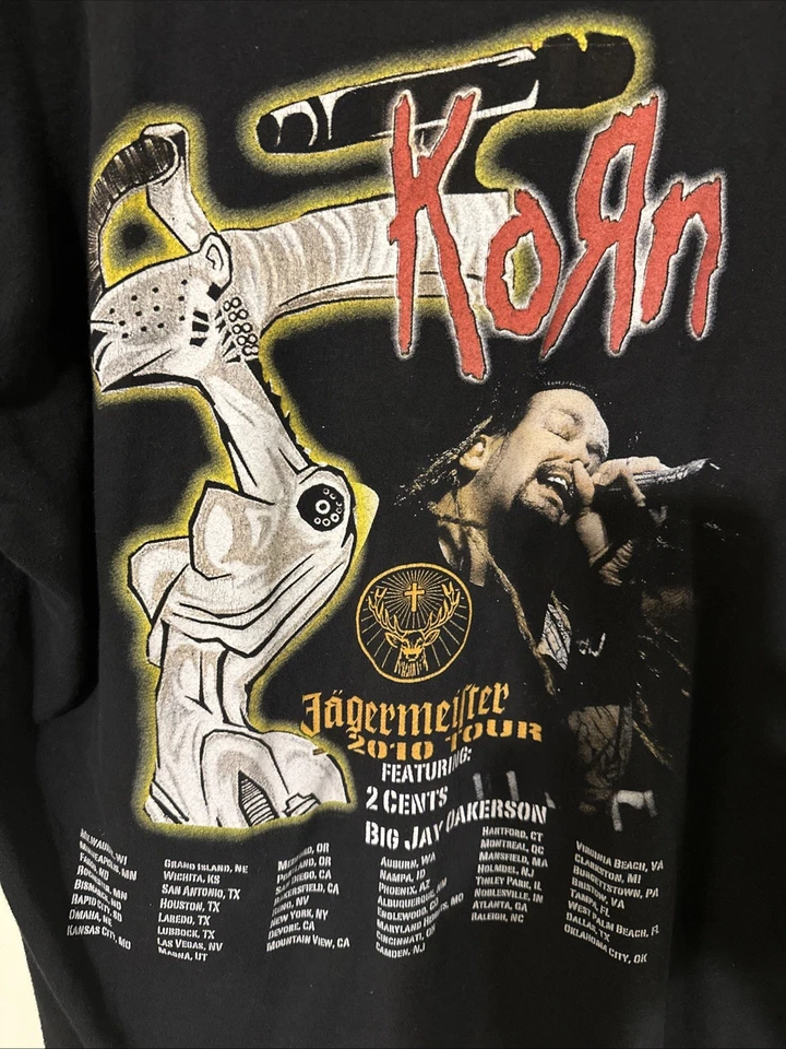 Camiseta Morning 2010 Jagermeister Tour Foto 3 de 3
