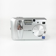 Fujifilm Finepix A310 3.2MP Digital Camera In Silver Tested And Working