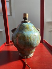 Blue Green Ceramic Table Lamp