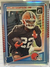 2025 Panini Donruss Optic - Rated Rookie Dylan Sampson #238 Holo Prizm Browns