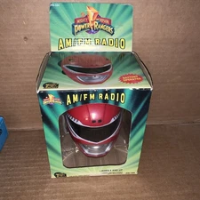 Vintage 1994 Saban’s Mighty Morphin Power Rangers AM/FM Radio New