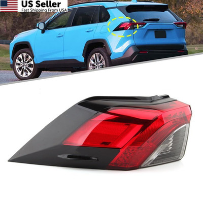 MZORANGE Tail Light Rear Brake Lamp For Toyota RAV4 2019 (Left Driver Side)
