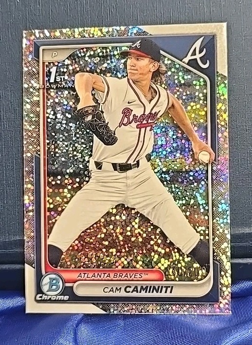 2024 Bowman Draft - Chrome Cam Caminiti #BDC-20 Sparkle Refr 1st Bowman 140/200