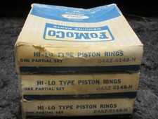Nos 1955-1964 Fomoco Passenger Truck Hi-lo Type Piston Rings Set For Y-block