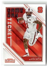 2018 Panini Contenders Draft Picks #35 Jaylen Samuels Game Day Ticket