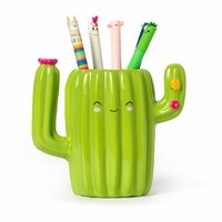 Legami Ceramic Pen Holder Desk Friends Cactus Stiftehalter Stiftebecher Kaktus