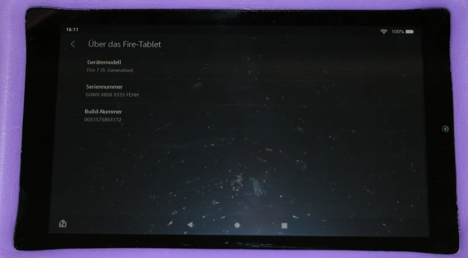 Amazon Fire 7 Kids Edition Tablet 16 GB (9. Generation) mit Schutzhülle lila - Bild 2 von 2