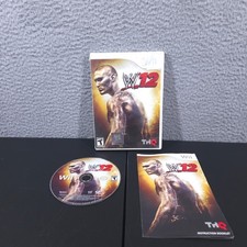 WWE 12 (Nintendo Wii, 2011) CIB Complete w/ Manual - TESTED WORKS