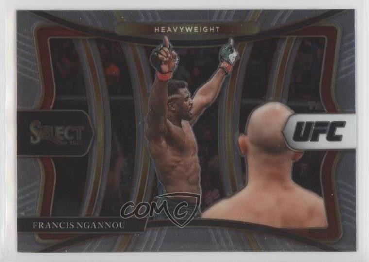 2021 Panini Select UFC Premier Level Francis Ngannou #120 0b5q
