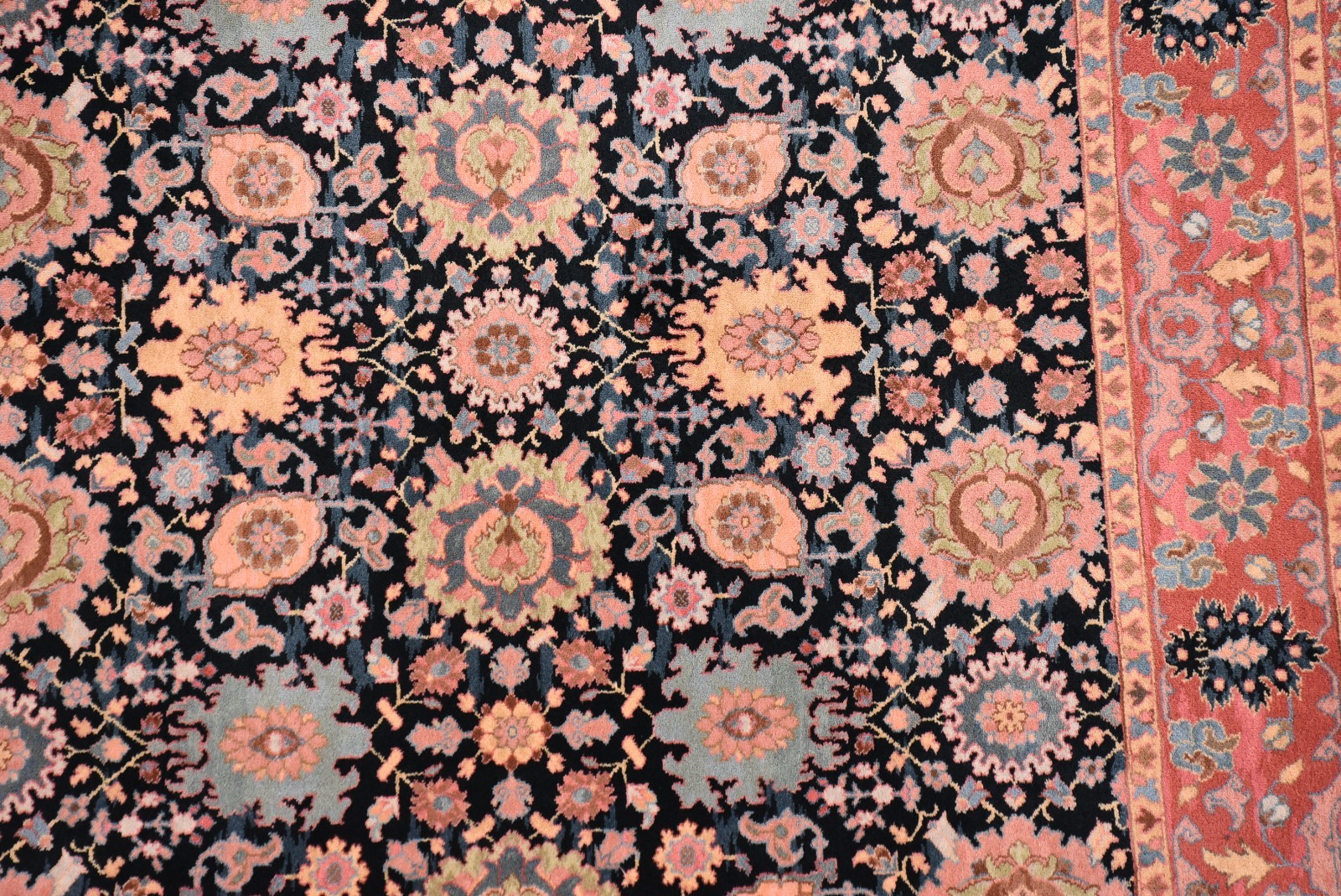 KARASTAN WILLIAMSBUR RUG 559 KURDISH 8.2x8.2 Square Very Nice