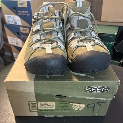 Women's Keen Targhee II green hiking shoes size 9.5 unworn w/box
