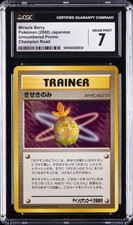 2000 POKÉMON UNNUMBERED PROMO JAPANESE CHAMPION ROAD MIRACLE BERRY CGC 7