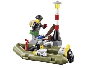 LEGO CITY Police Patrol 60045 - 100% complete with 4 Manuels, No Box