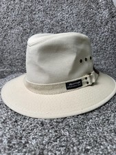 Panama Jack Fedora Hat Cap Size Extra Large Ivory MAde in USA