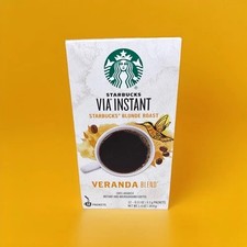 Starbucks via Instant Coffee, Blonde/Veranda Blend, 12 Packets,