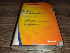 Microsoft Office Professional 2007 PC 2 CD-ROMs Upgrade Retail Pro Version Boxed