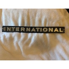 Vintage International Harvester IH Truck Grille Emblem Badge Nameplate 17" OEM
