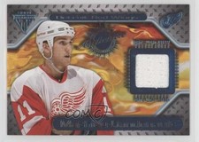 2000-01 Pacific Private Stock Titanium Game-Used Gear Mathieu Dandenault #95 0a4