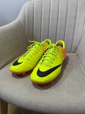 Nike Mercurial Victory IV FG Volt/Black US 12 UK 11 EUR 46 Soccer Cleats Mens