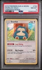 Snorlax from Unbroken Bonds Holo 158/214 (PSA 8) - English