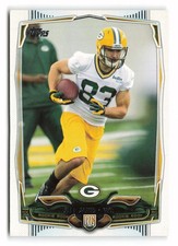 2014 Topps Jeff Janis #386 Rookie Green Bay Packers